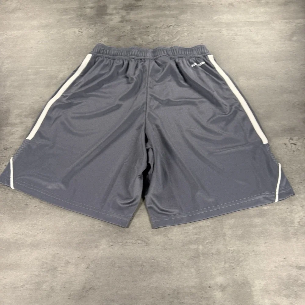 Adidas Shorts Mens S Gray White 7